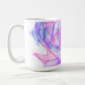 Abstracte rook op het water koffiemok (Links)