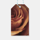 Abstracte Roos-macro Cadeaulabel (Achterkant)