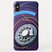 Abstracte Rotary Dial Phone Case (Achterkant)