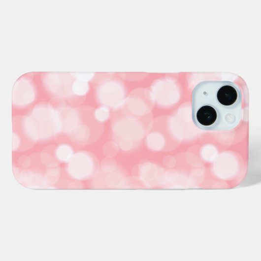Abstracte Roze Bokeh Sprookje Lichte Telefoonhoes Case-Mate iPhone Case (Achterkant (horizontaal))