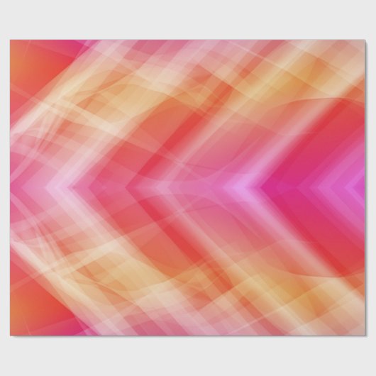 Abstracte roze geometrische achtergrond cadeaupapier (Vlak)