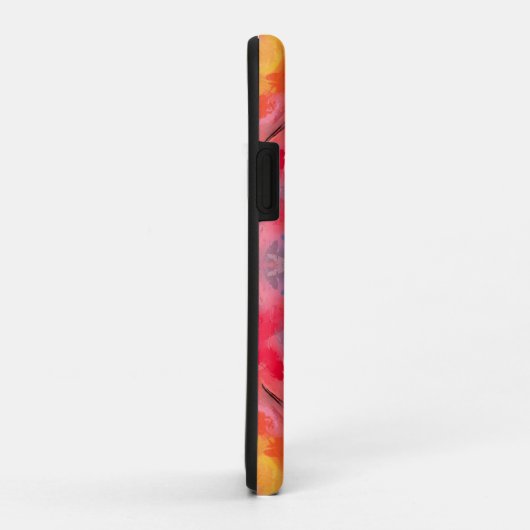 Abstracte roze Kaleidoscoop Case-Mate iPhone Case (Achterkant/rechts)