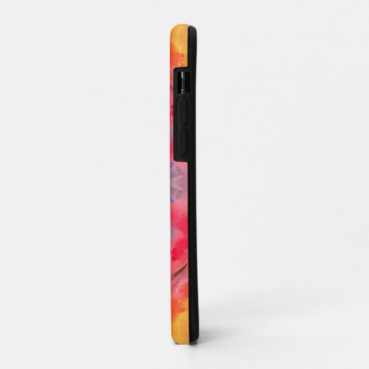 Abstracte roze Kaleidoscoop Case-Mate iPhone Case (Achterkant/links)