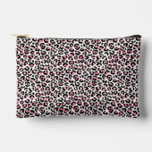 Abstracte Roze Leopard Patroon Print Cut Naaizak Etui (Voorkant)