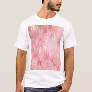 Abstracte roze mozaïek achtergrond illustratie t-shirt