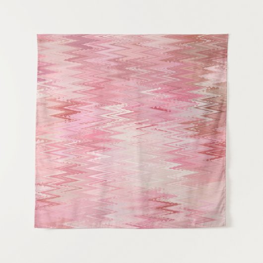 Abstracte roze mozaïek achtergrond illustratie wandkleed (Voorkant (horizontaal))