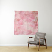 Abstracte roze mozaïek achtergrond illustratie wandkleed (In Situ (horizontaal))