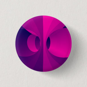 Abstracte roze paarse torus achtergrondpatroon kun ronde button 3,2 cm
