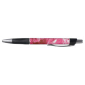 Abstracte roze verfgolven pen (Bodem)
