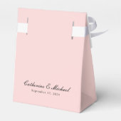 Abstracte Rozen en Poppies Coördinerende Bruiloft Bedankdoosjes (Achterkant)