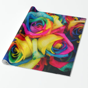 Abstracte Rozen Garden Elegant Floral Cadeaupapier