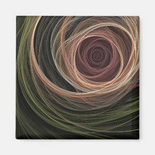 Abstracte Rozen magneet