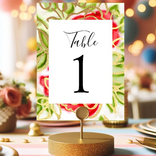 Abstracte Rozen Rood Briefkaart