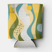 Abstracte ruimte: Gladde lijn Ornamenten. Blikjeskoeler (Voorkant)