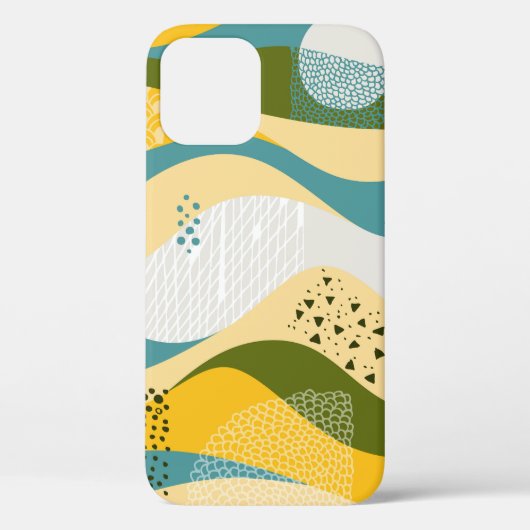 Abstracte ruimte: Gladde lijn Ornamenten. Case-Mate iPhone Case (Achterkant)
