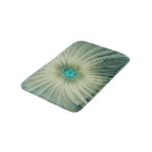 Abstracte Sage Green Fantasy Flower Fractal Art Badmat (Gekanteld)