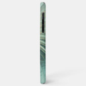 Abstracte Sage Green Fantasy Flower Fractal Art Case-Mate iPhone Case (Achterkant/links)