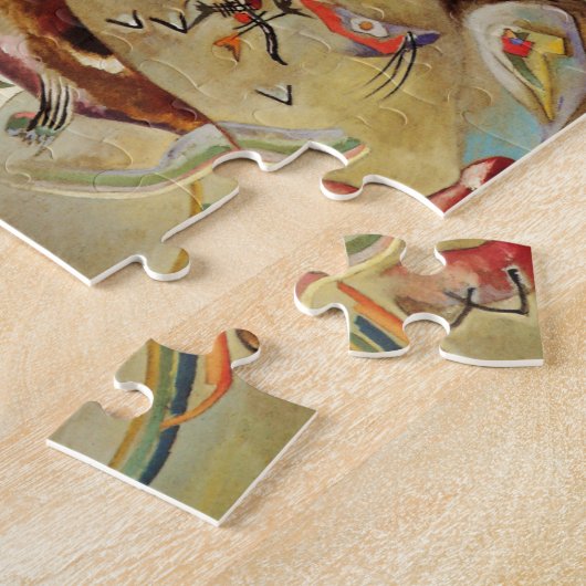 Abstracte samenstelling Kandinsky Legpuzzel (Zijkant)