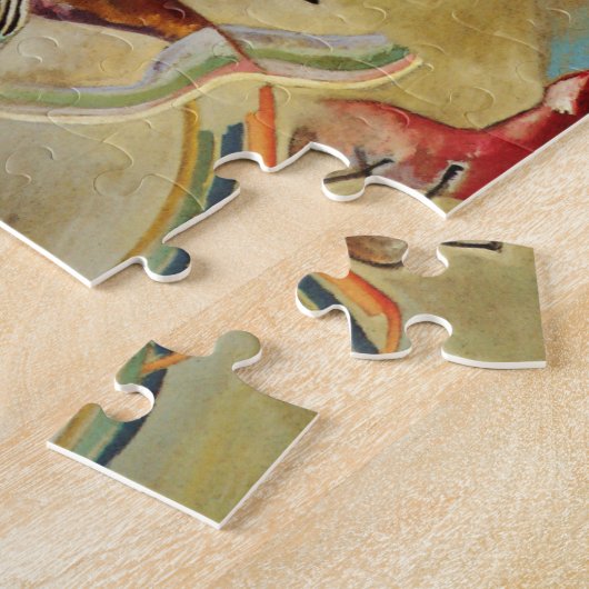 Abstracte samenstelling Kandinsky Legpuzzel (Zijkant)