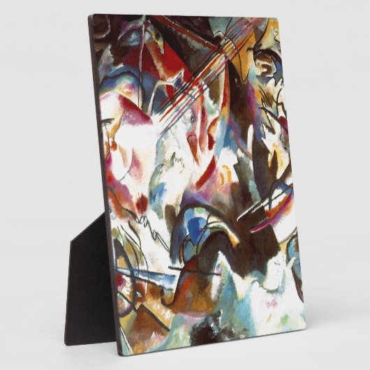 Abstracte samenstelling Kandinsky VI Fotoplaat (Zijkant)