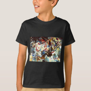 Abstracte samenstelling Kandinsky VI T-shirt