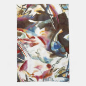 Abstracte samenstelling Kandinsky VI Theedoek (Verticaal)