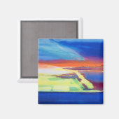 Abstracte samenstelling magneet (Voorkant / Achterkant)