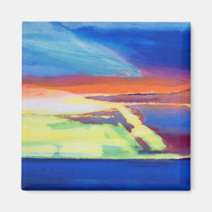 Abstracte samenstelling magneet