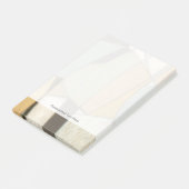 Abstracte samenstelling met gedempte kleuren post-it® notes (Schuin)