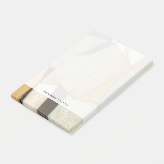 Abstracte samenstelling met gedempte kleuren post-it® notes (Schuin)