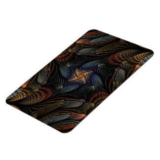 Abstracte schelpen magneet