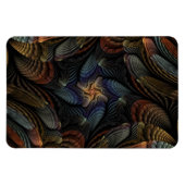 Abstracte schelpen magneet (Horizontaal)