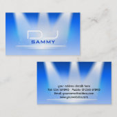 Abstracte schijnwerpers Visitekaartje (Voorkant / Achterkant)