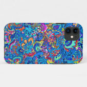 Abstracte schilderbloemen, met een kleur, Case-Mate iPhone case (Achterkant (horizontaal))