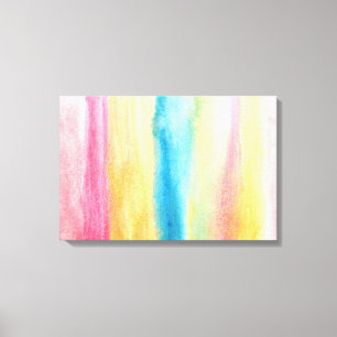 abstracte schilderen waterverf canvas afdruk