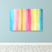 abstracte schilderen waterverf canvas afdruk (Insitu (Houten vloer))