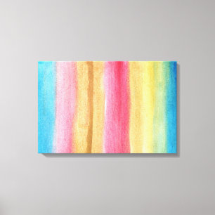 abstracte schilderen waterverf canvas afdruk