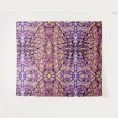 Abstracte schilderijen, rood-Violet Inzicht Wandkleed (Voorkant (horizontaal))