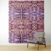Abstracte schilderijen, rood-Violet Inzicht Wandkleed (In situ)
