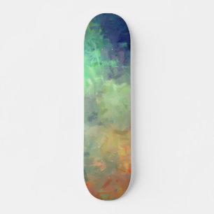 Abstracte schilderkleuren #18 skateboard