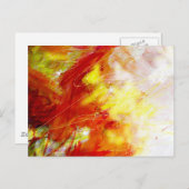 Abstracte schilderkunst Briefkaarten (Voorkant / Achterkant)