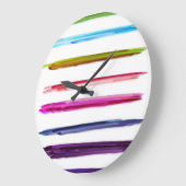 Abstracte schilderkunst grote klok (Hoek)