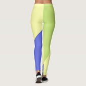abstracte schilderkunst leggings (Achterkant)