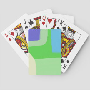 abstracte schilderkunst pokerkaarten