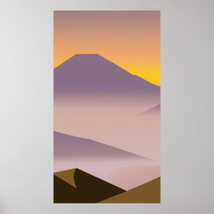 Abstracte schilderkunst poster
