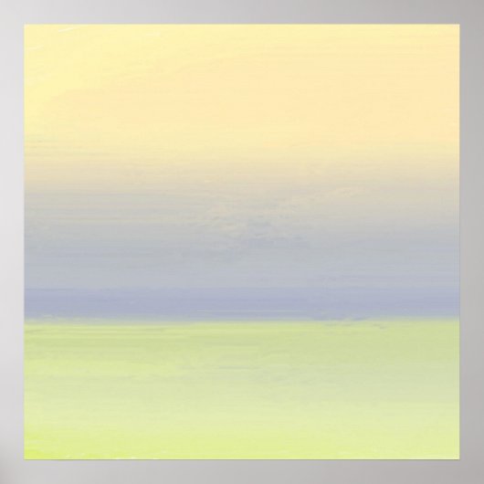 abstracte schilderkunst poster (Voorkant)