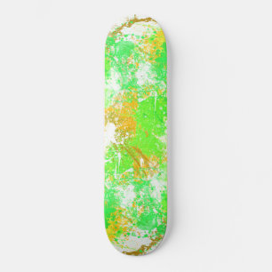 Abstracte schilderkunst skateboard