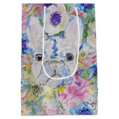 Abstracte schilderverf voor waterverf met bul medium cadeauzakje (Achterkant)