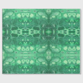 Abstracte schildpad kaliedoscoop cadeaupapier (Vlak)