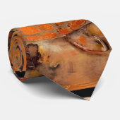 Abstracte Schildpad Stropdas (Opgerold)